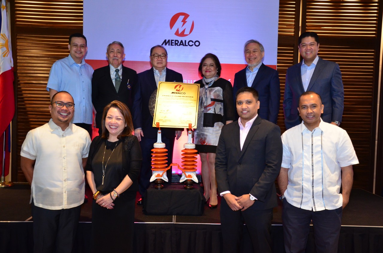 Meralco lights second microgrid facility in Cagbalate | Power Philippines