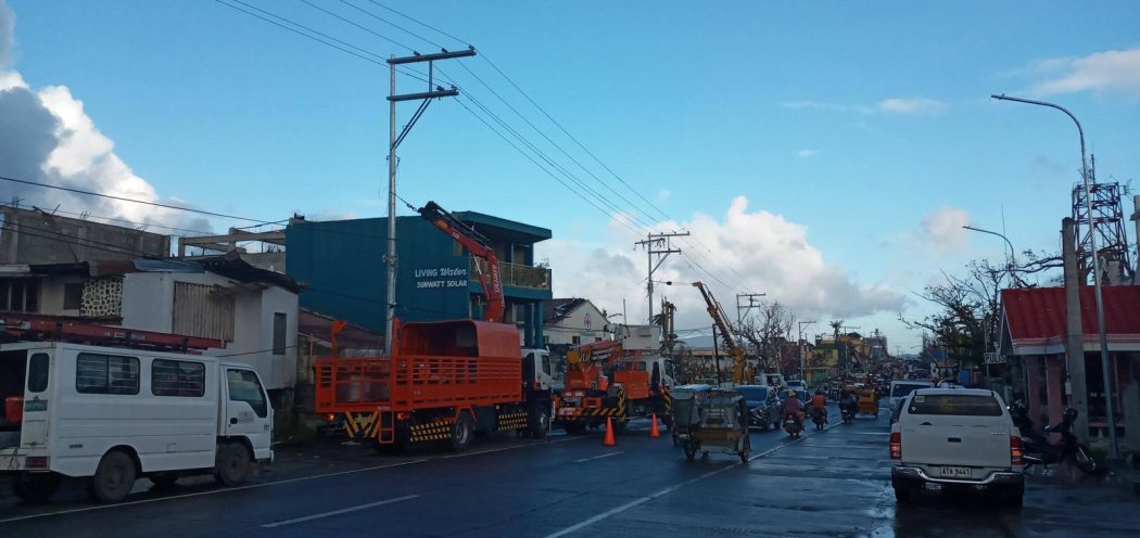 Meralco Aids Catanduanes Power Restoration Power Philippines 8731