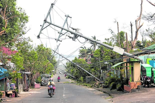 DOE hopes to restore power in Bicol by Christmas