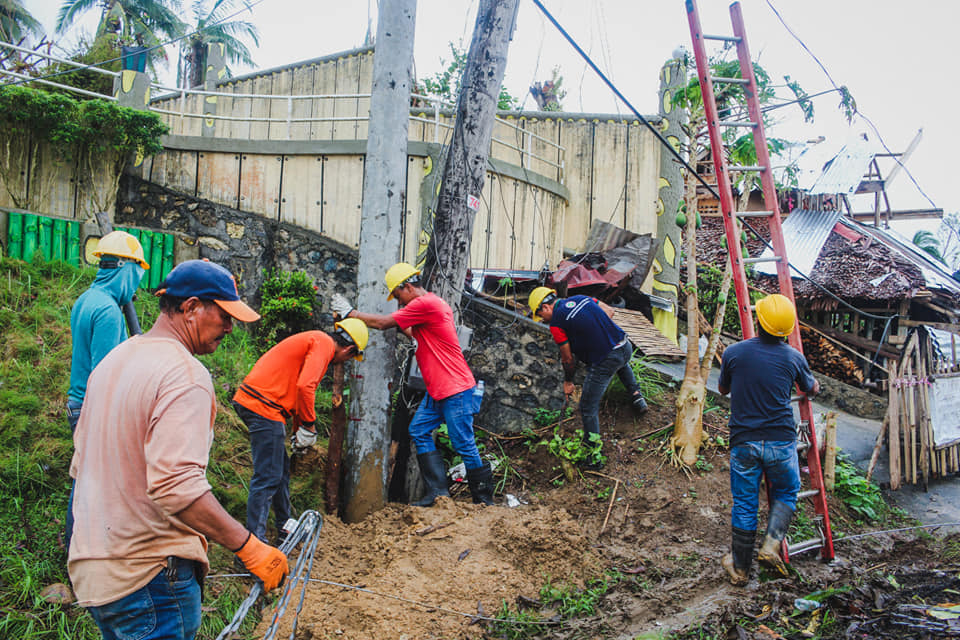 Power Back In 36 Of Bohol Barangays Power Philippines