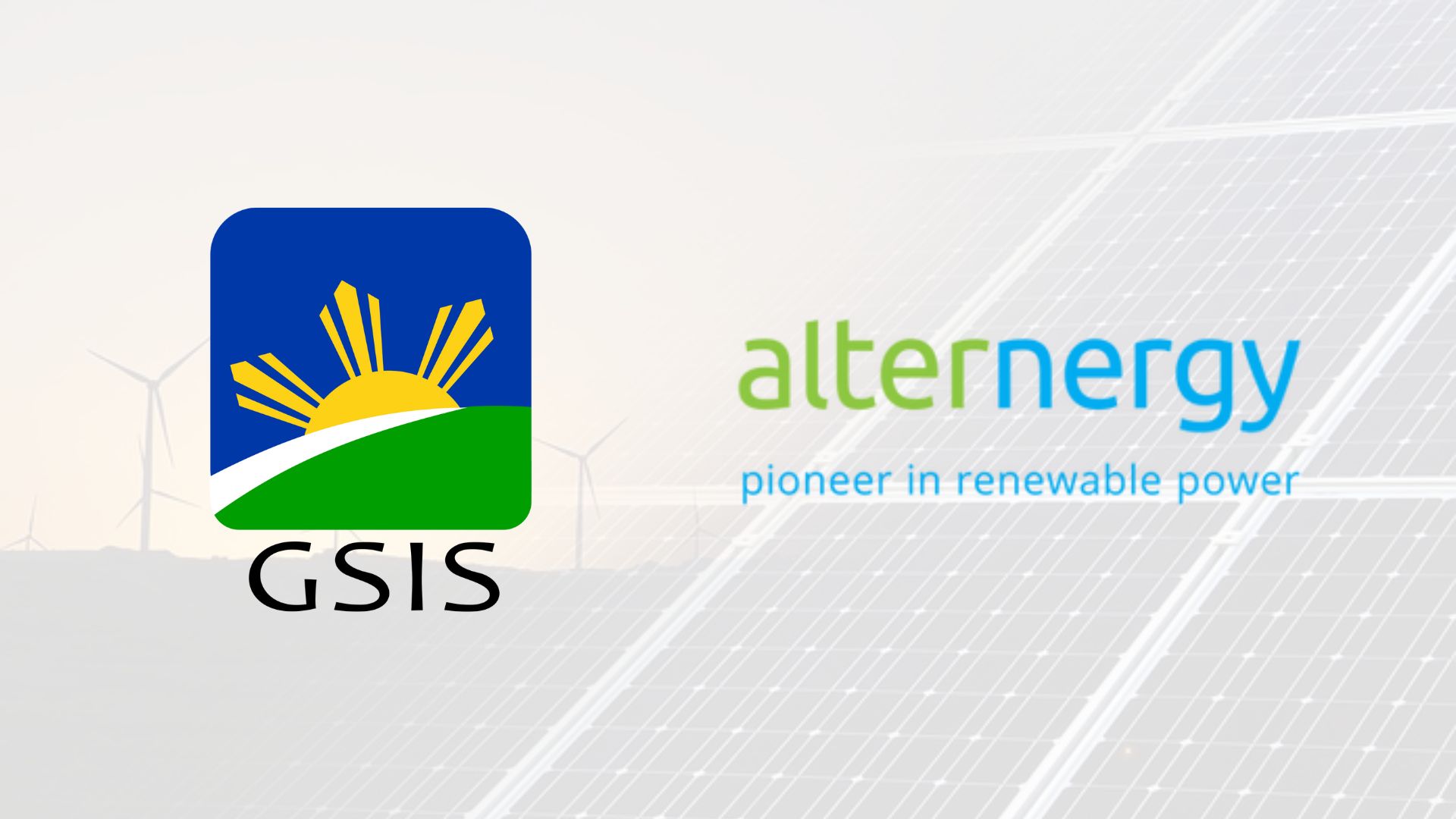 Gsis Invests In Alternergy Power Philippines