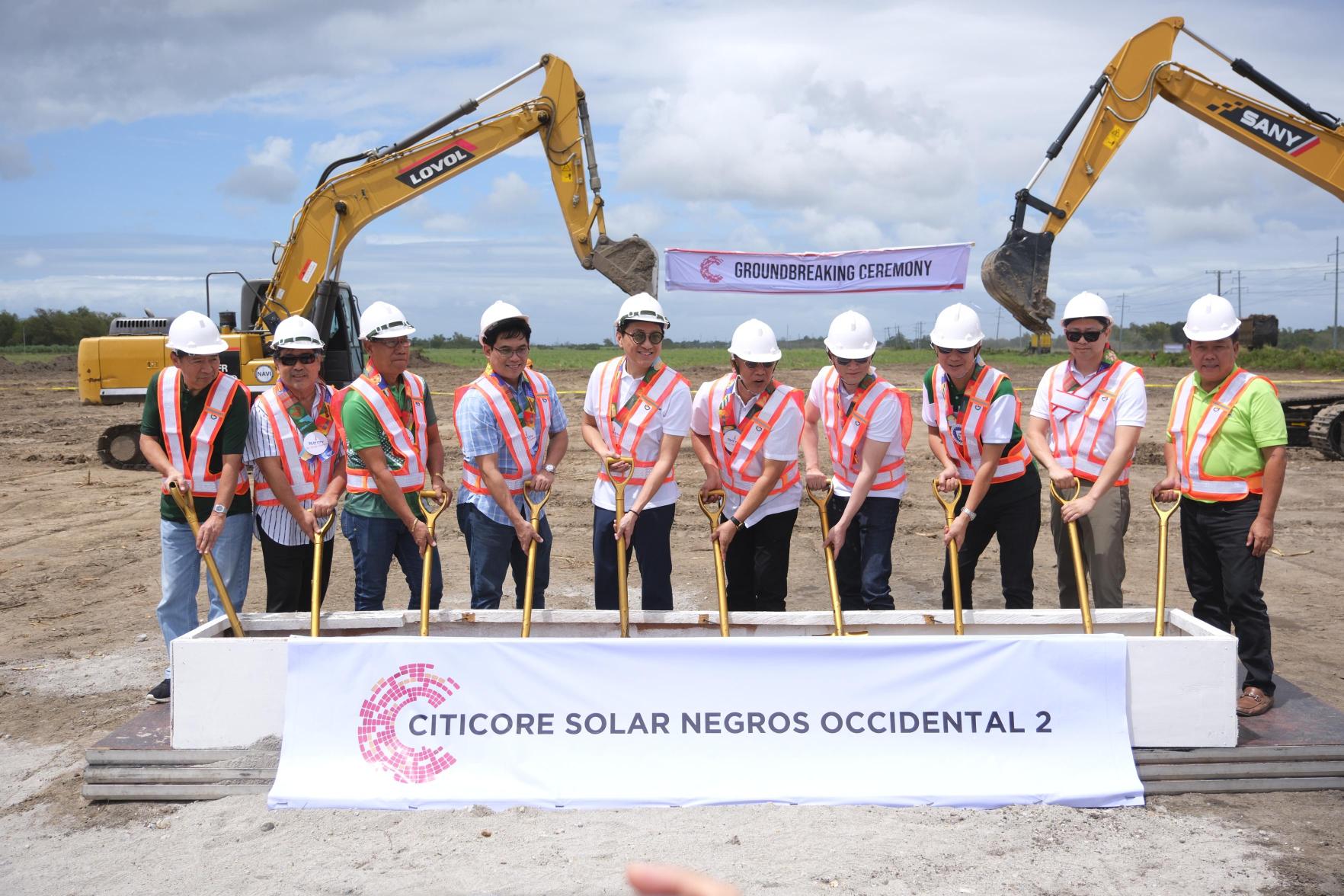 CREC breaks ground for solar plant in Negros Occidental