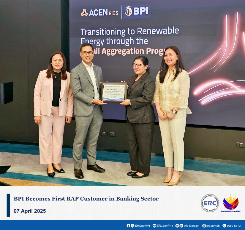 BPI Leads Banking Sector in Renewable Energy Adoption through RAP