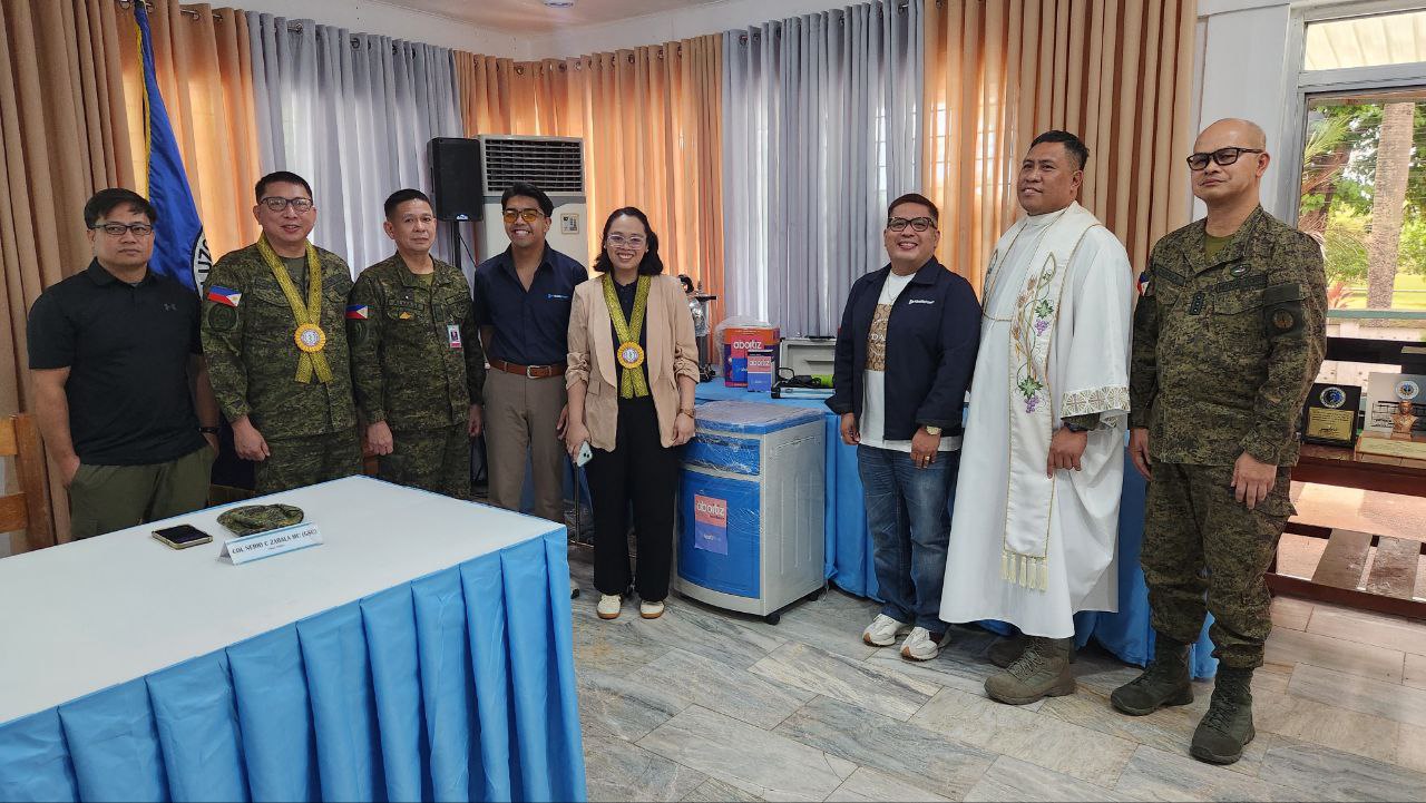Therma Luzon Powers Up Military Health Services in Quezon