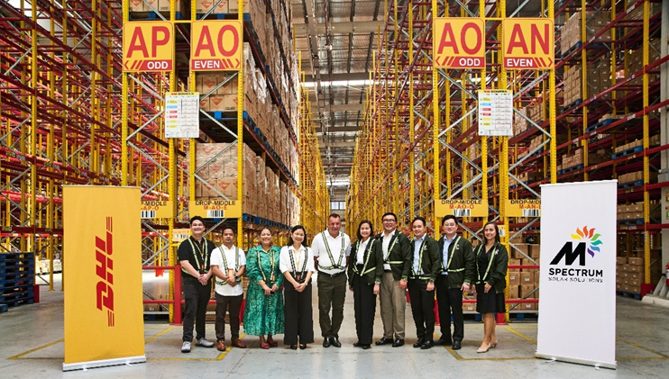 MSpectrum Installs Solar Rooftop for DHL Supply Chain in Laguna