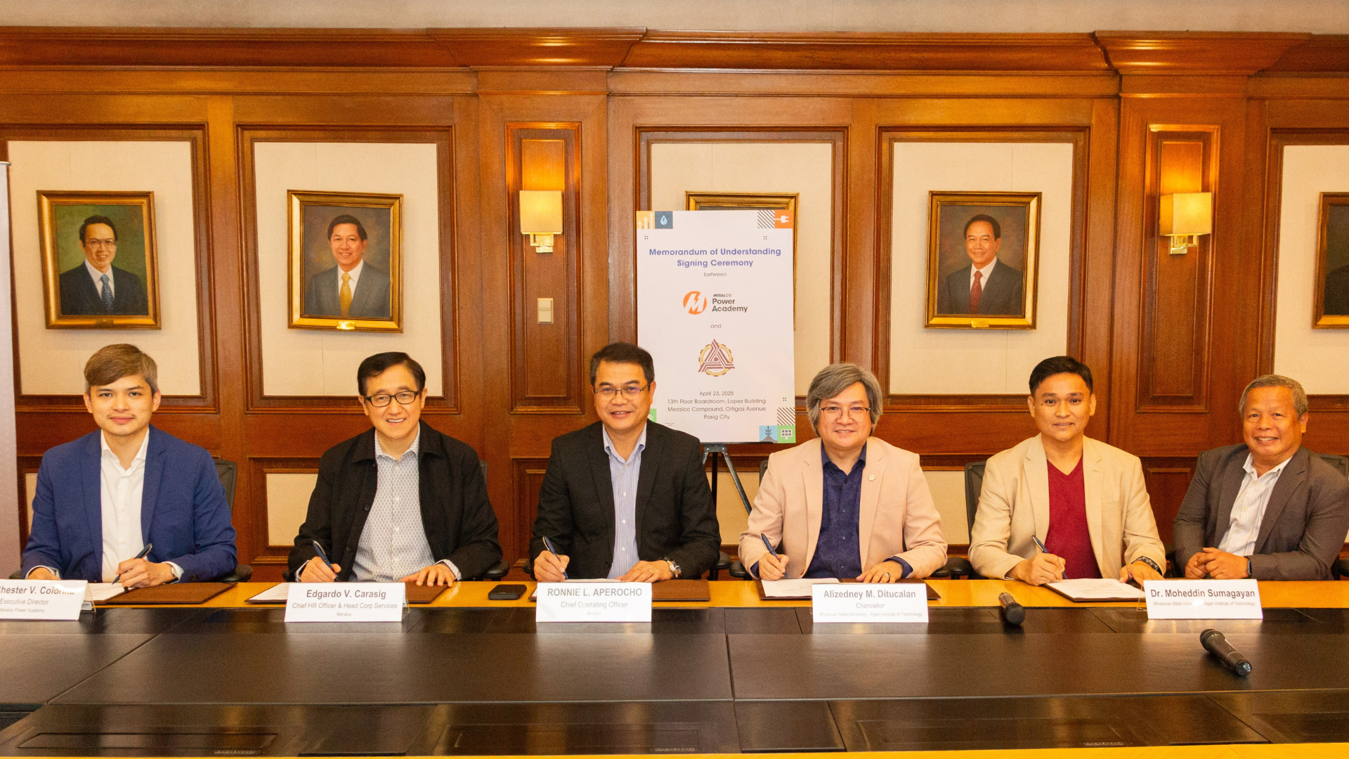 Meralco Power Academy, MSU-IIT Forge Alliance to Shape Future Energy Workforce