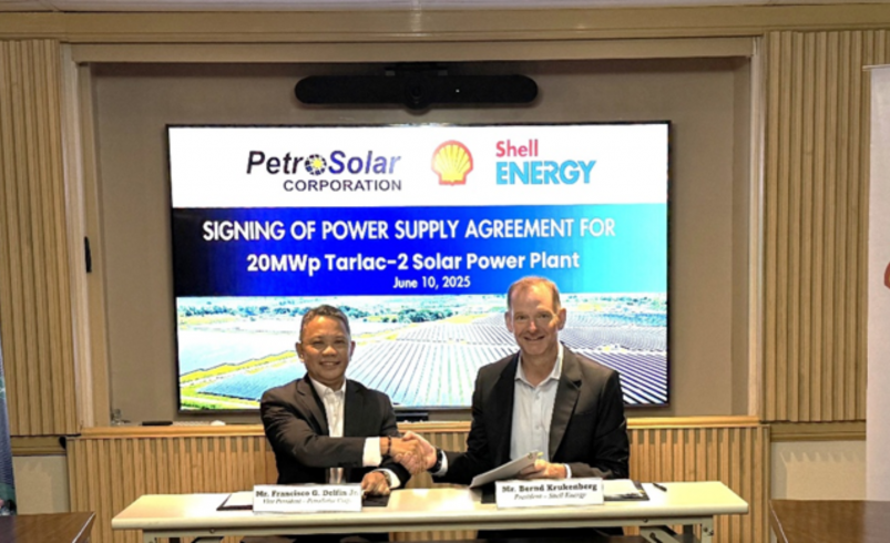 Shell Energy, PetroSolar ink deal for full output of Tarlac-2 Solar Plant