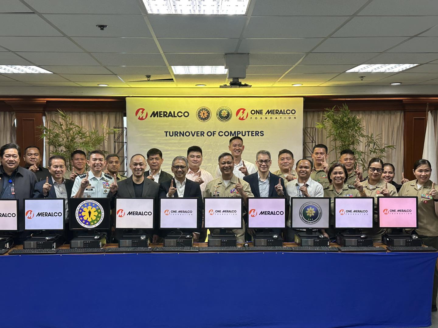 One Meralco Foundation Backs AFP Reservists with ICT Support