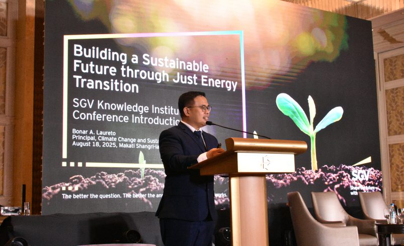 SGV Forum Calls for Just Energy Transition to Balance Equity, Security, and Sustainability