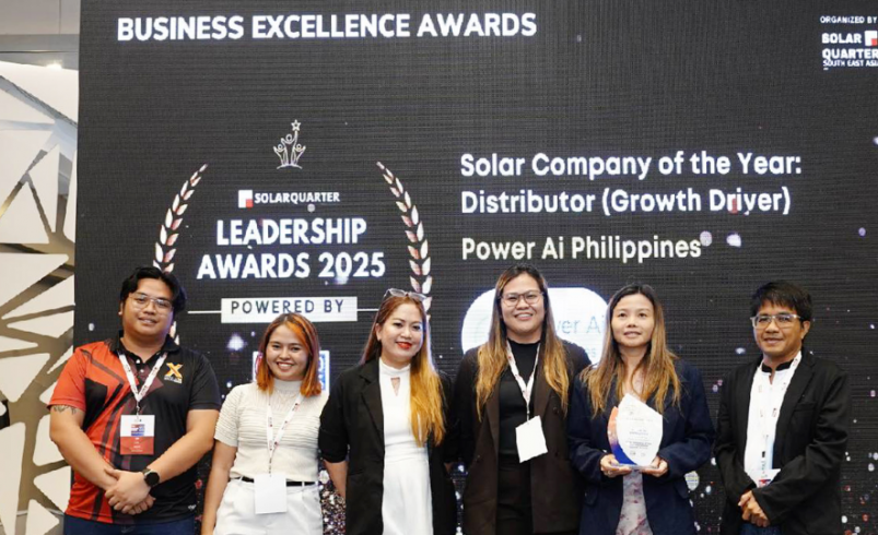 Power Ai wins ‘Solar Company of the Year’ at Solar Week 2025