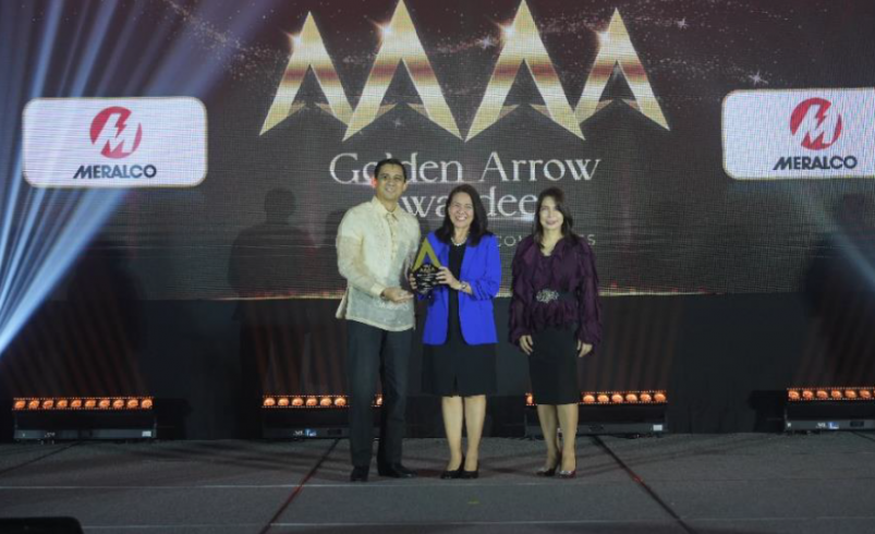 Meralco awarded Four-Golden Arrow for governance excellence