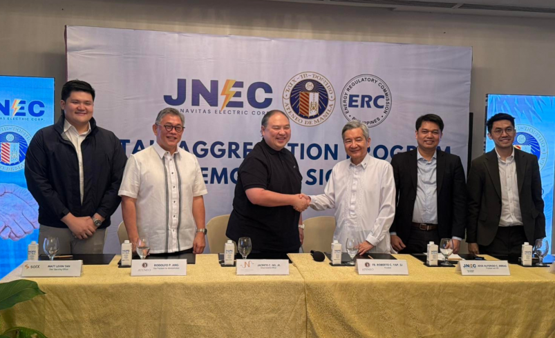 JNEC signs RAP power supply deal with Ateneo de Manila