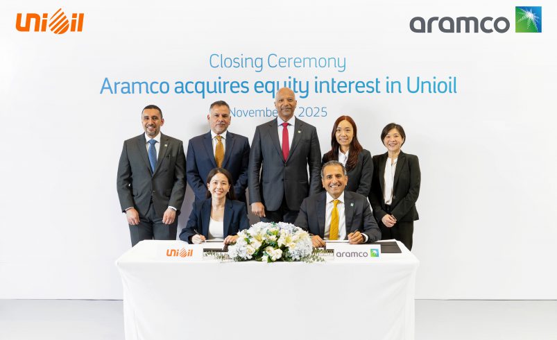 Unioil and Aramco seal partnership after 25% equity acquisition