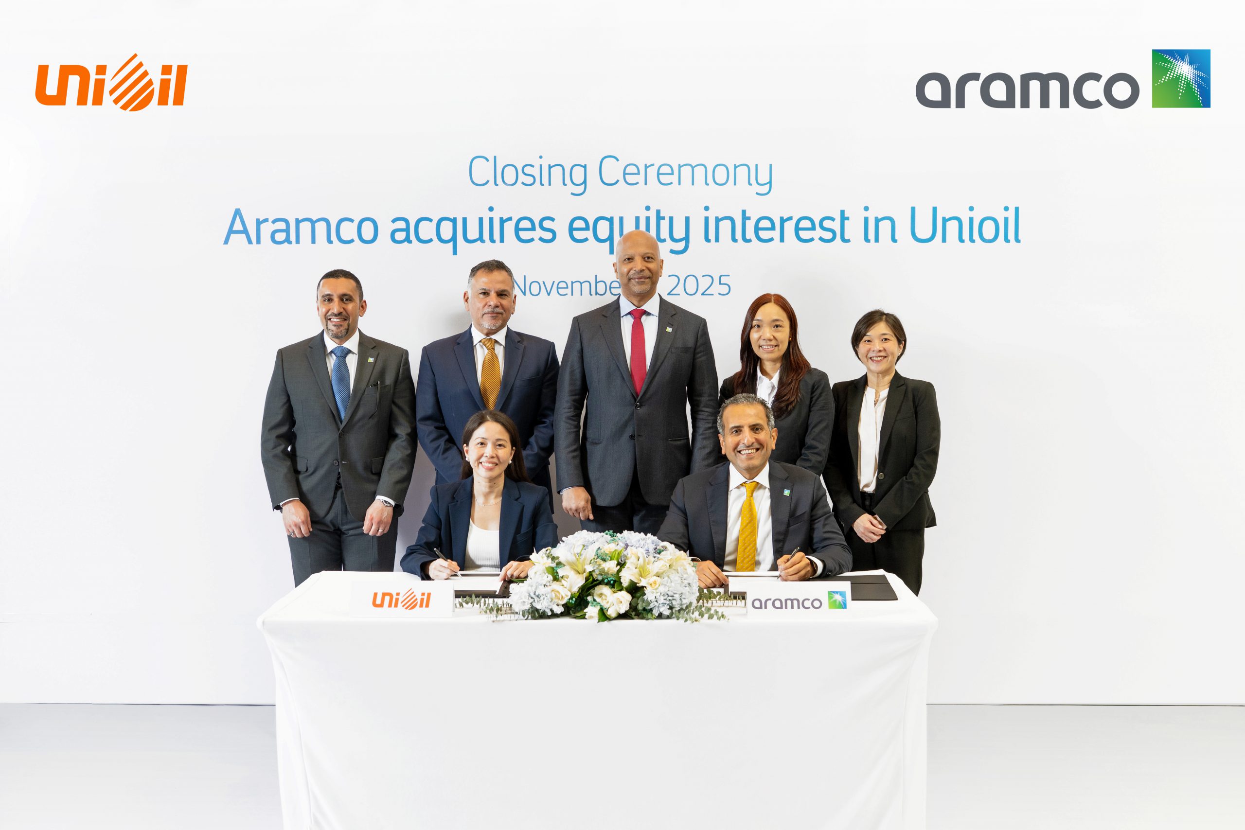 Unioil and Aramco seal partnership after 25% equity acquisition