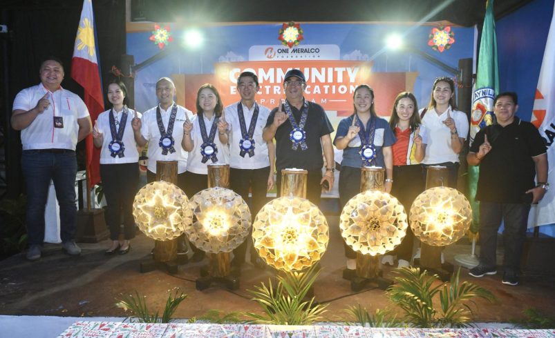 One Meralco Foundation Lights Up 1,766 Homes Ahead of Christmas