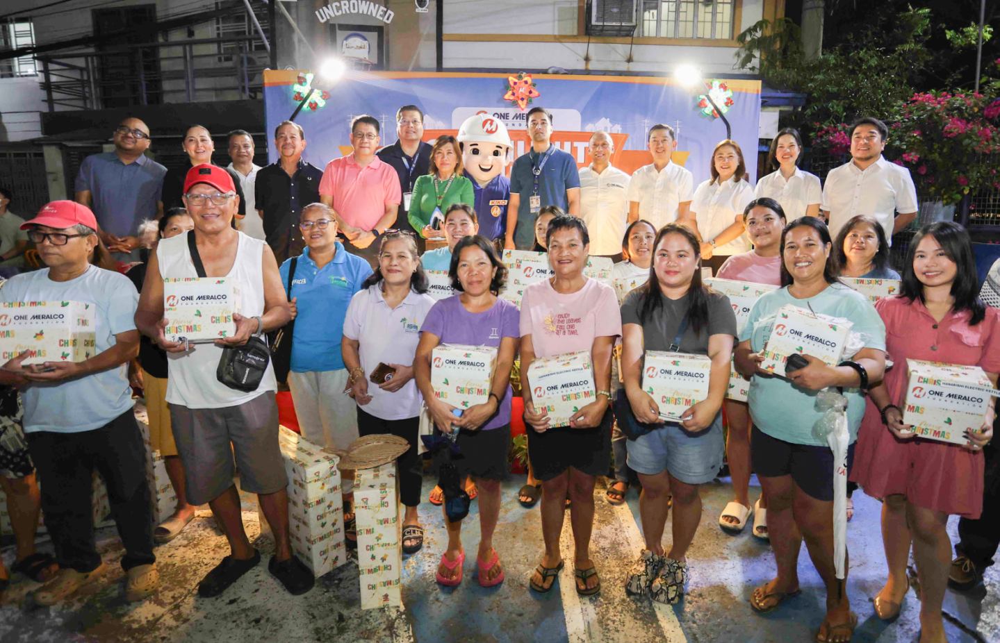 One Meralco Foundation energizes 168 low-income households in Pasig