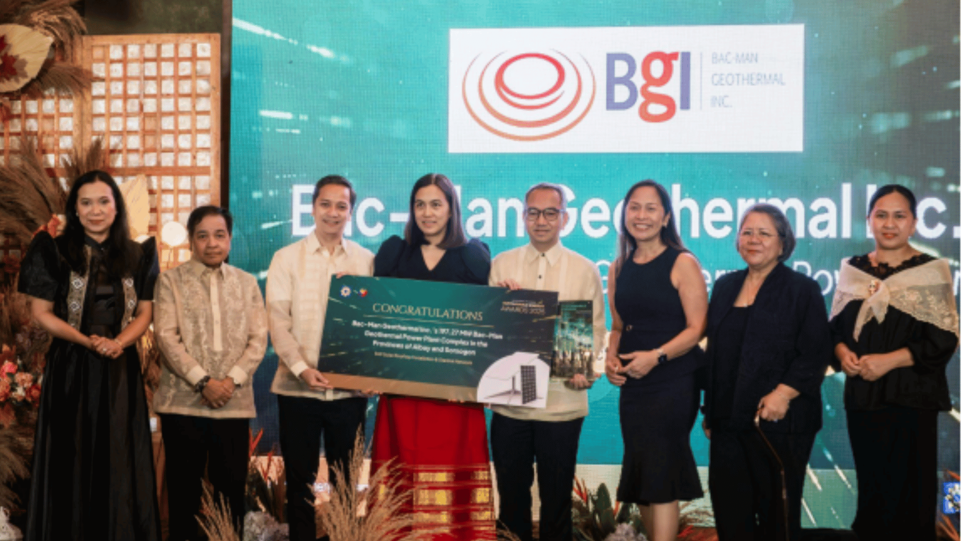 First Gen–EDC’s Bac-Man cited in DOE sustainable energy awards