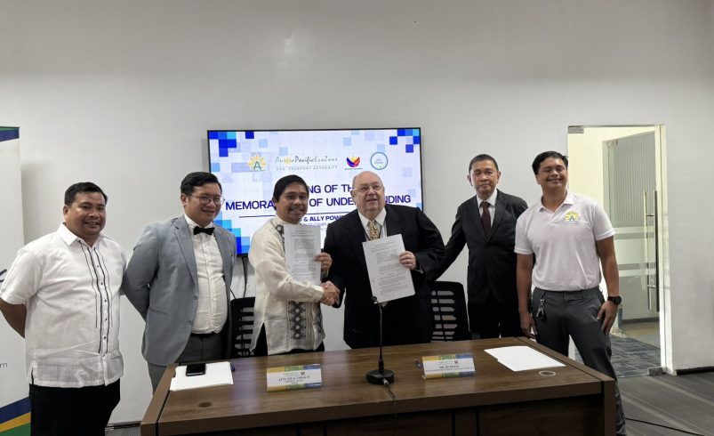 APECO, Ally Power sign MOU to advance USD200-M, 128-MW hydrogen power project in Aurora ecozone