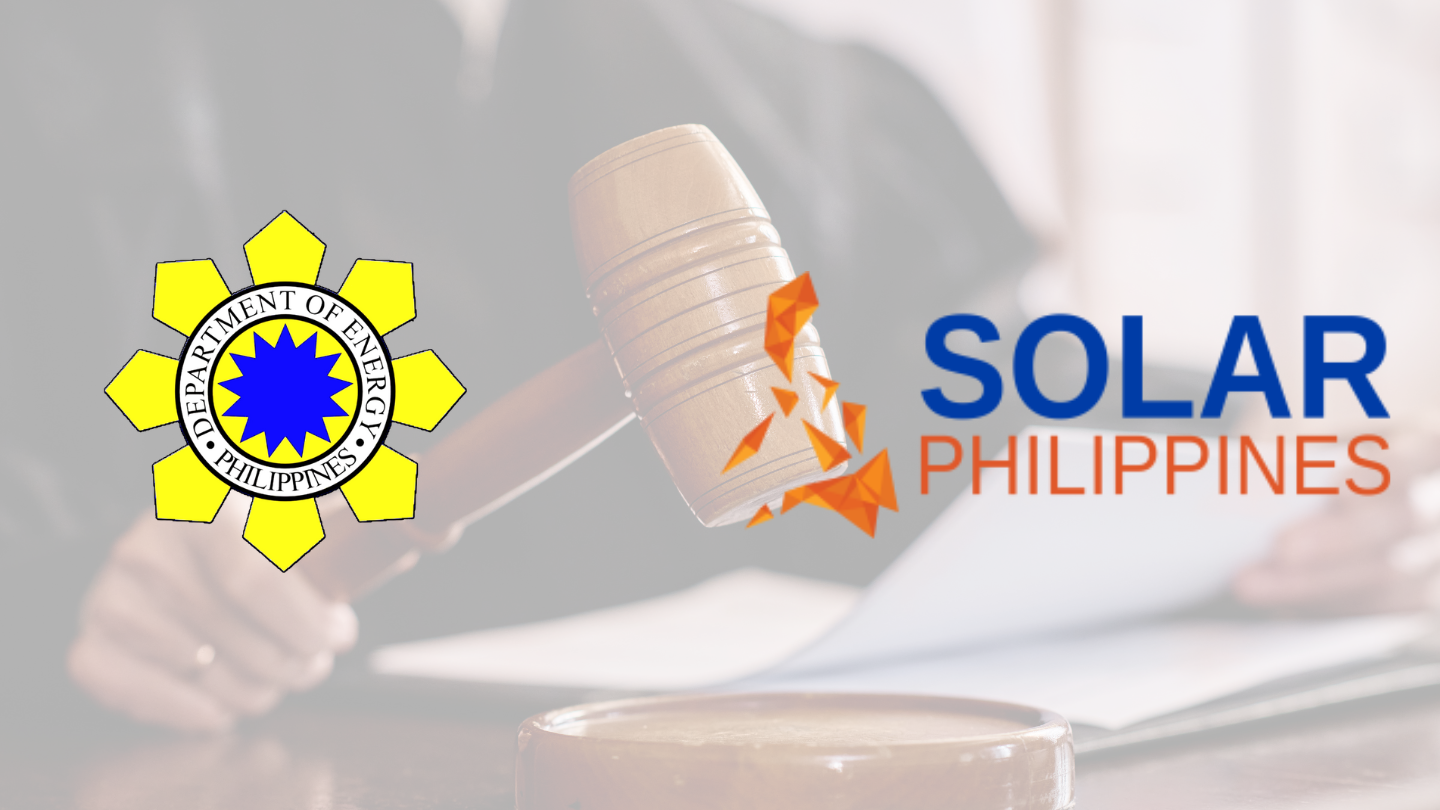 DOE seeks PHP 24 billion as it scraps over 11,000 MW of Solar Philippines projects