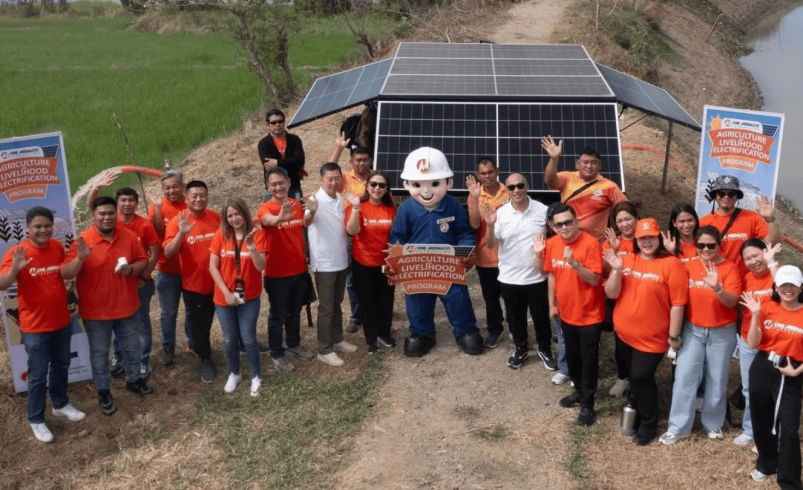 Meralco turns over solar-powered irrigation system to Nueva Ecija farmers