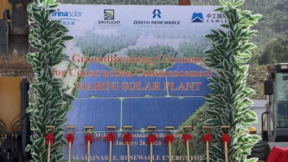 Mabini Solar Project breaks ground, set to power 24,000 homes in Pangasinan