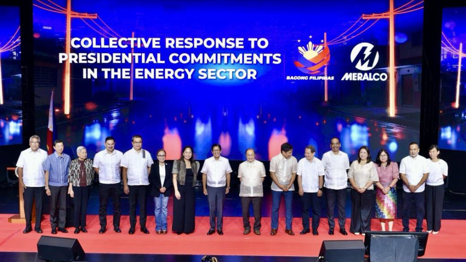 Meralco, government leaders reaffirm push for renewables and electrification