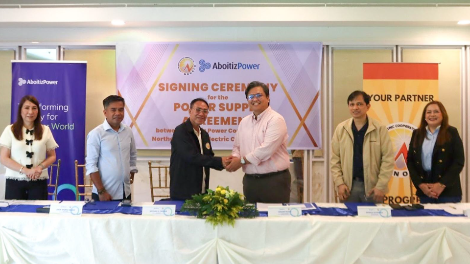 Northern Negros EC locks in 30-MW supply from AboitizPower