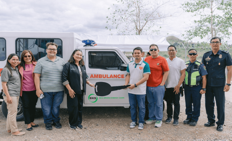 BKS Green donates ambulance to boost healthcare in Isabela town