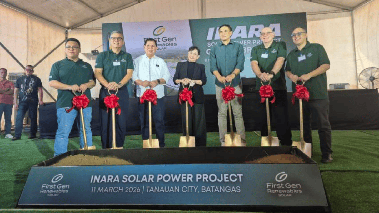 First Gen breaks ground on 54-MW Inara Solar Project in Batangas