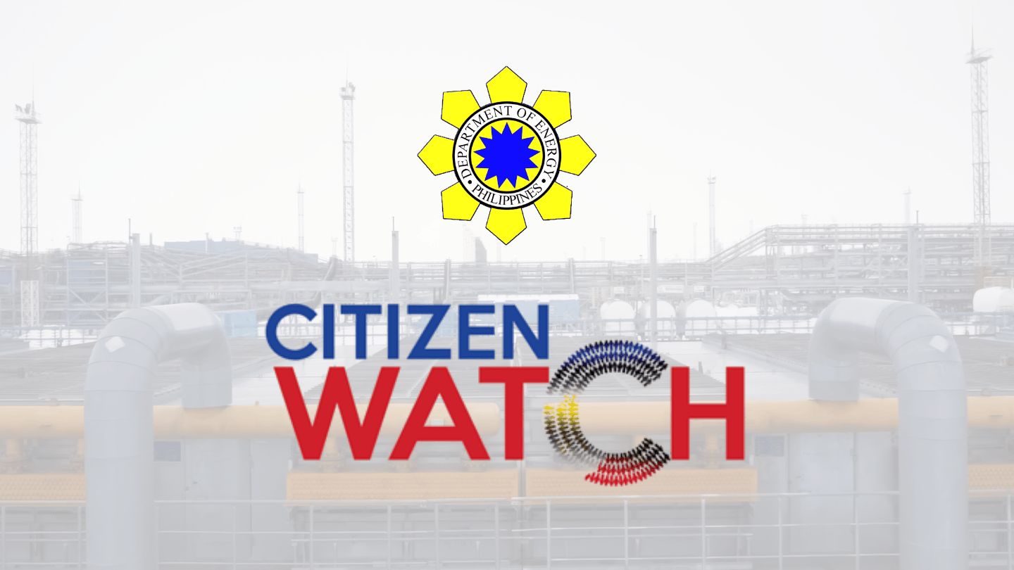 CitizenWatch urges DOE to enforce VAT break on local gas power