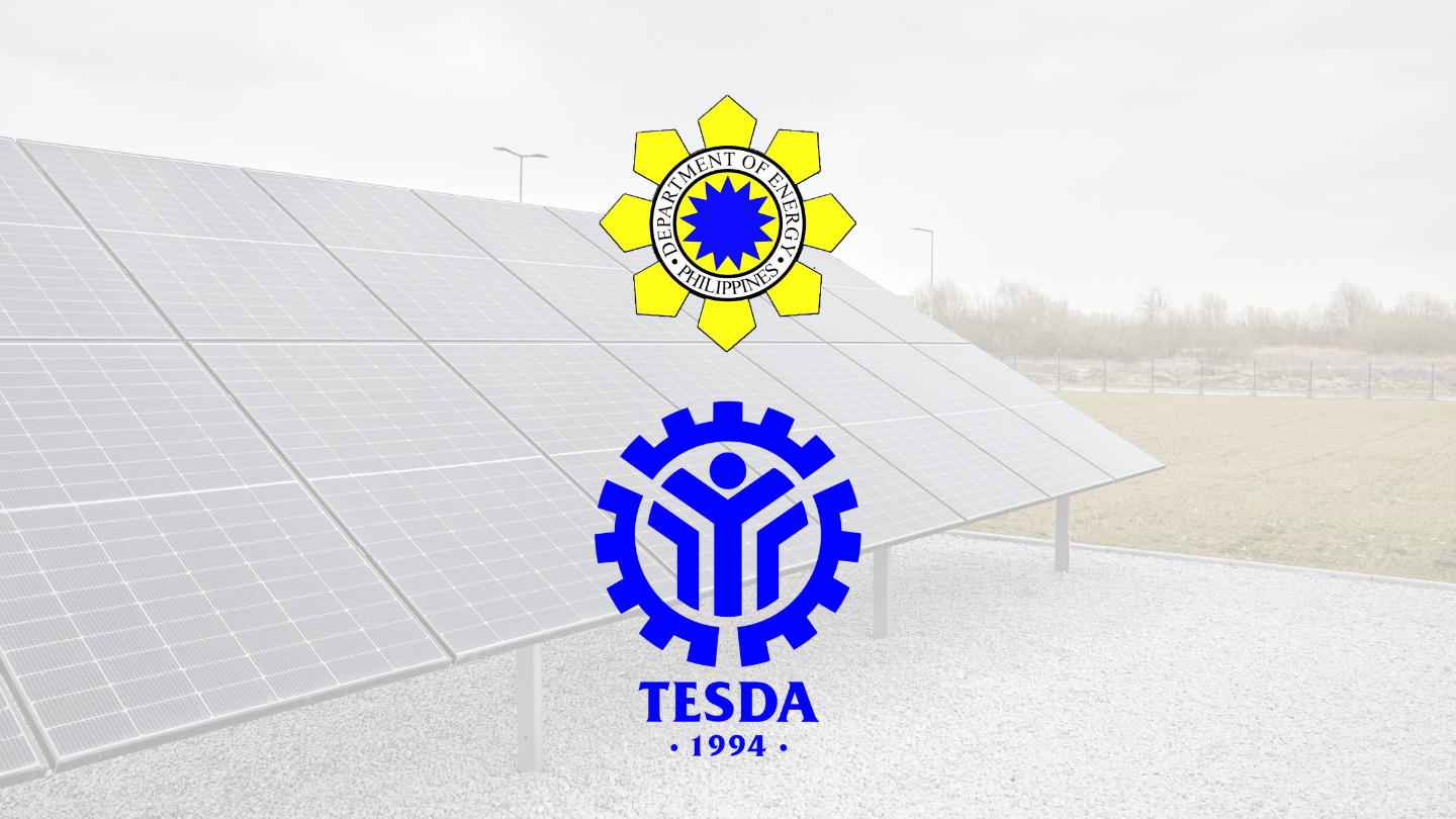 DOE turns over 40-kWp solar system to TESDA