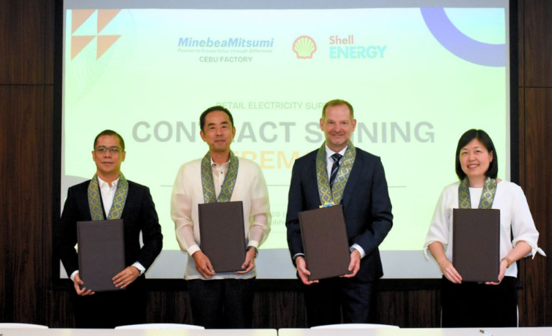Shell Energy PH inks 15-year RE deal with Minebea Mitsumi