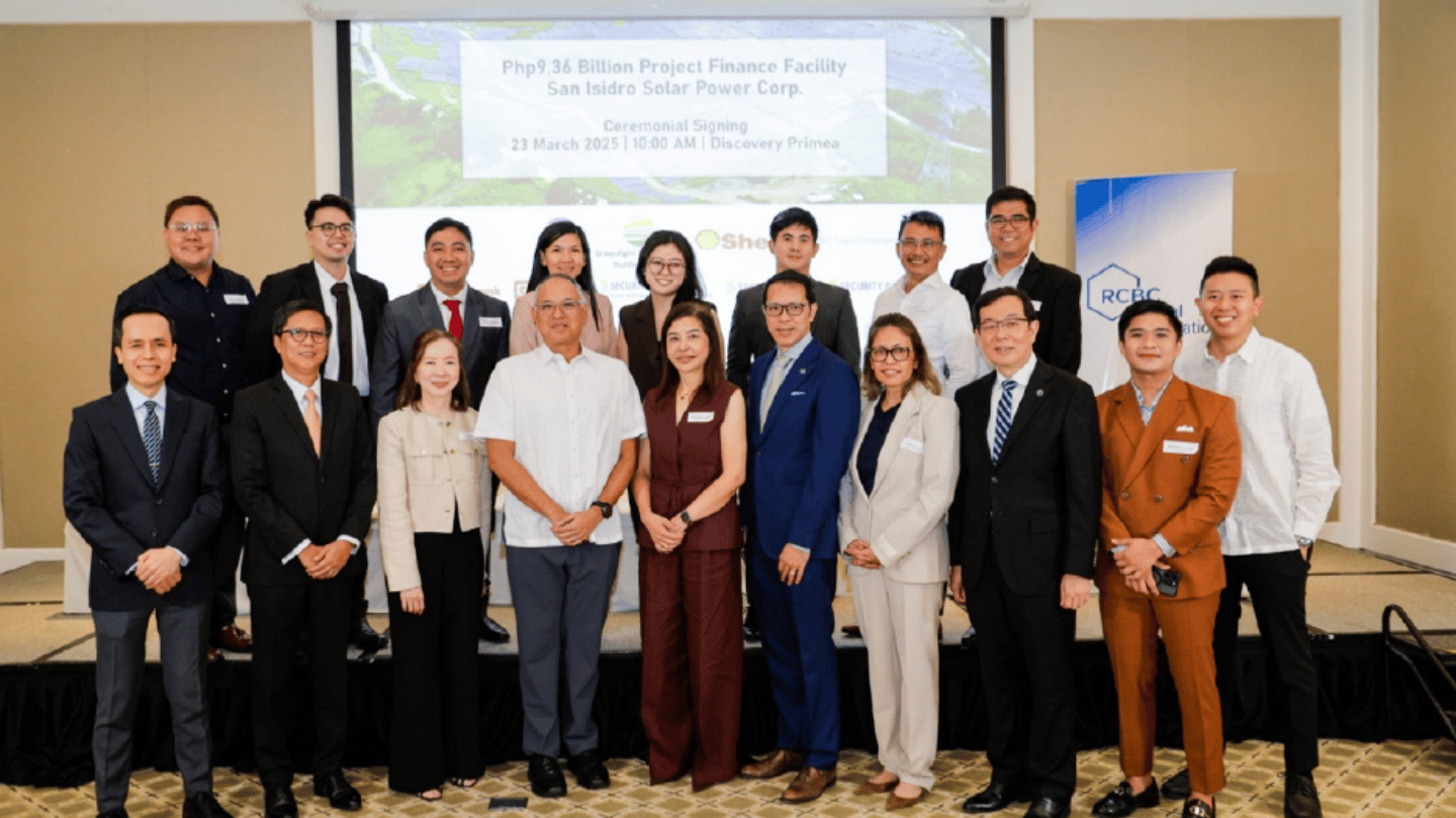Greenlight secures PHP 9.36B loan for 240-MW Leyte solar project