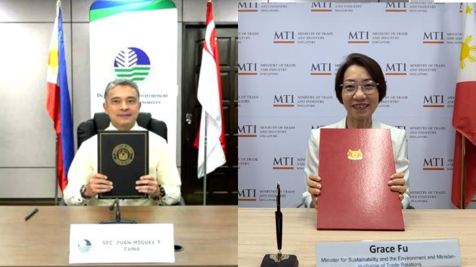 Philippines, Singapore formalize carbon credits deal under Paris Agreement 
