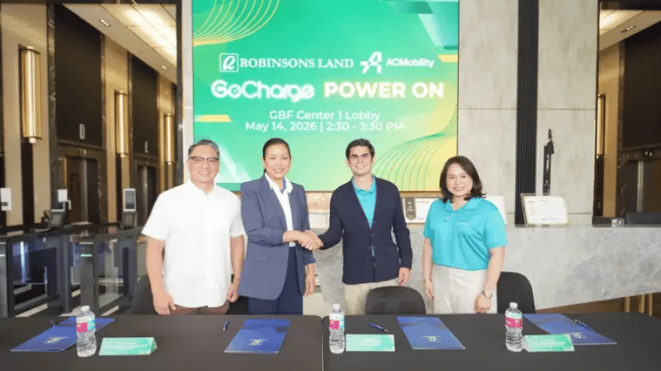 ACMobility, Robinsons Land to deploy 200+ EV charging points nationwide