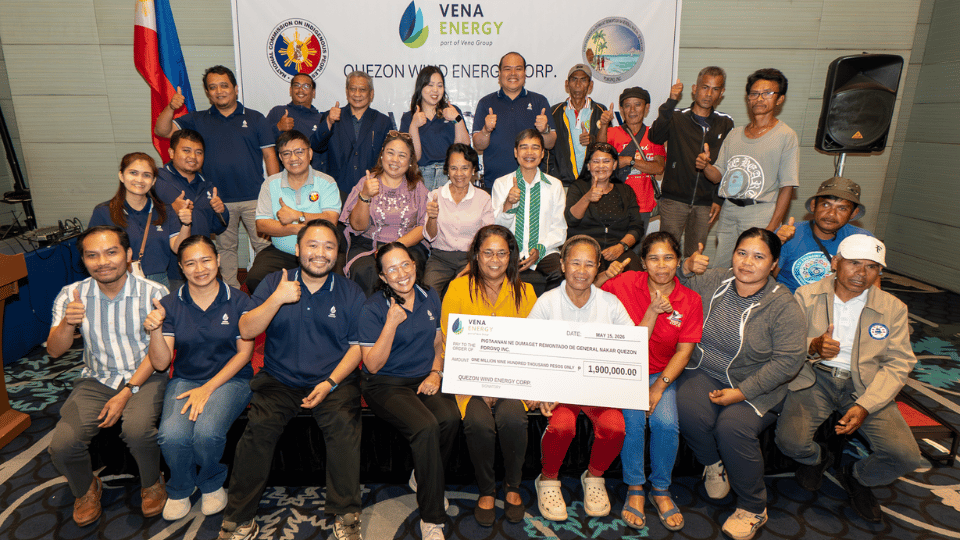 Vena Energy turns over second community fund to Quezon IPs