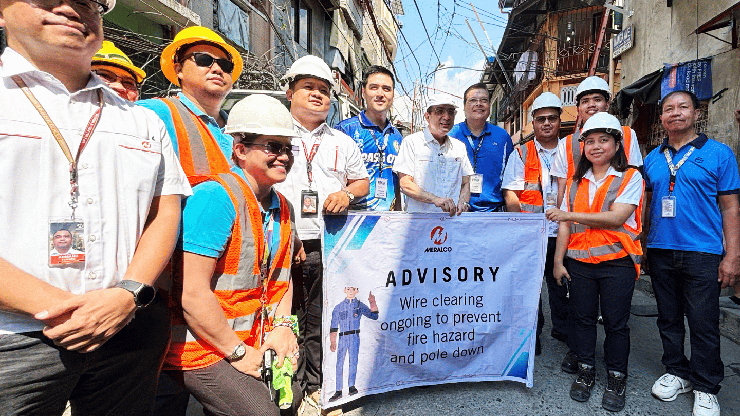 Meralco, Pasig intensify wire-clearing operations to improve public safety