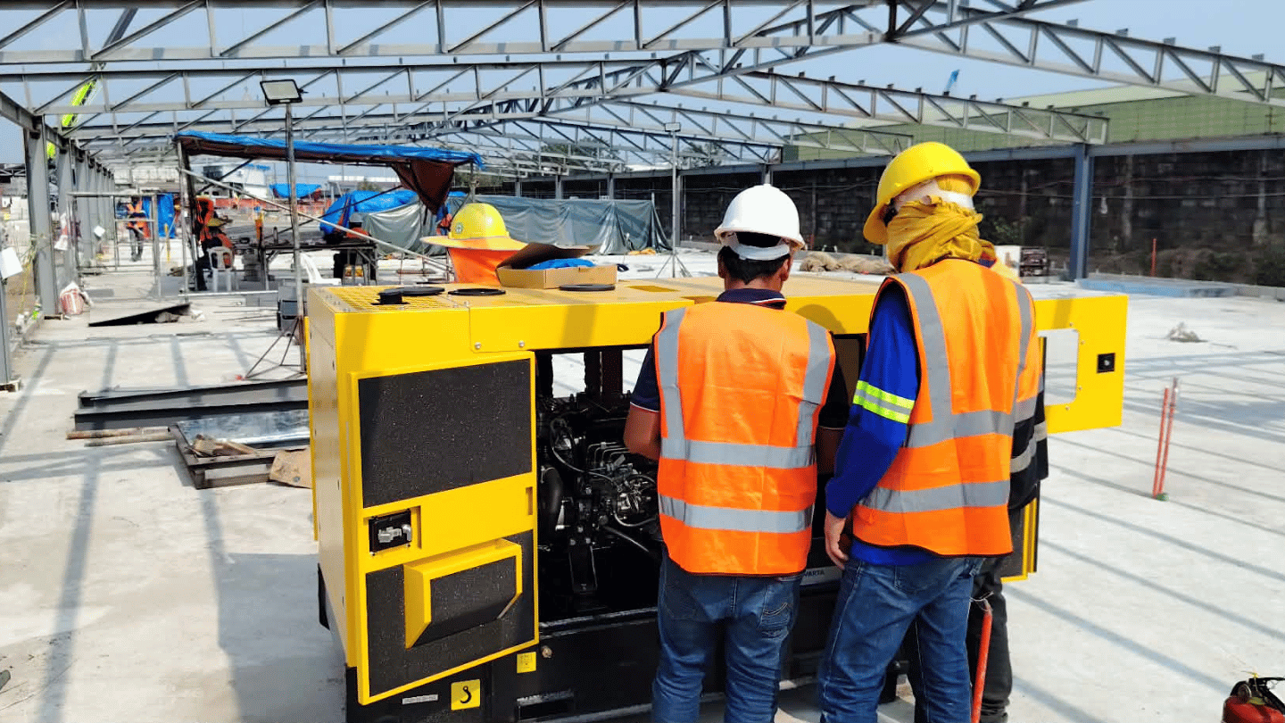G-Drive deploys generator sets to support NSCR construction in Pampanga