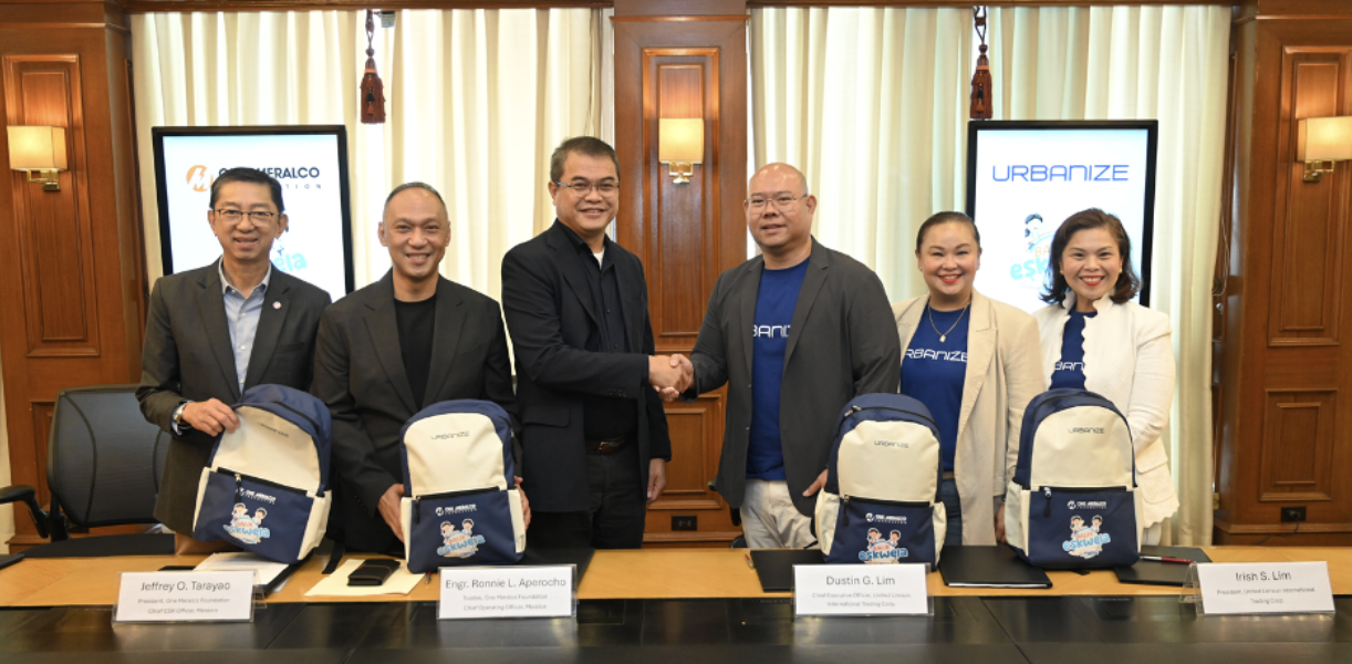 One Meralco, Urbanize to provide 5,000 school bags for public students