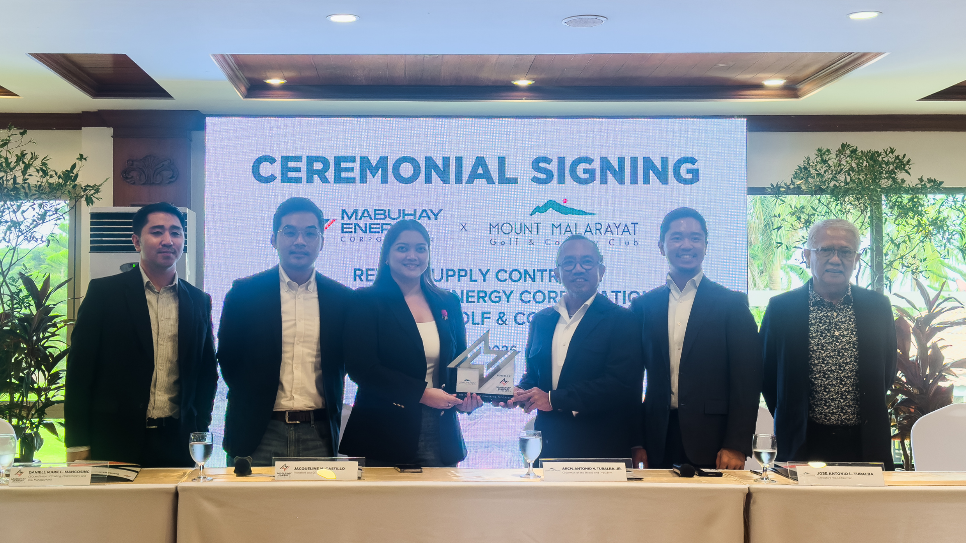Mount Malarayat taps Mabuhay Energy for retail power supply