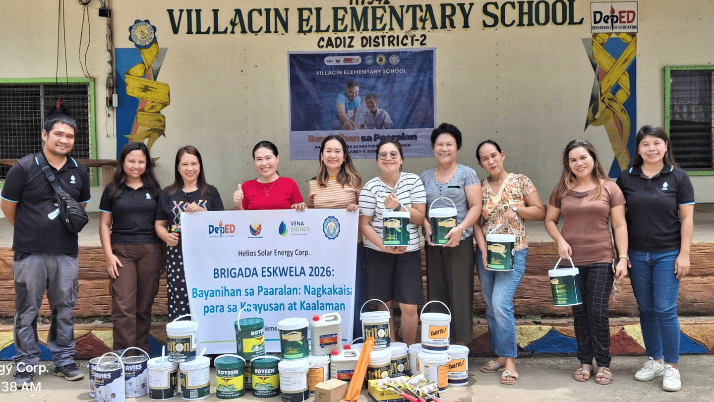 Vena Energy backs Brigada Eskwela in host communities nationwide
