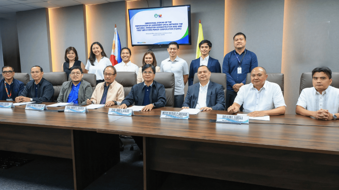 First Gen, NIA sign deal for 120-MW Aya pumped-storage hydro project