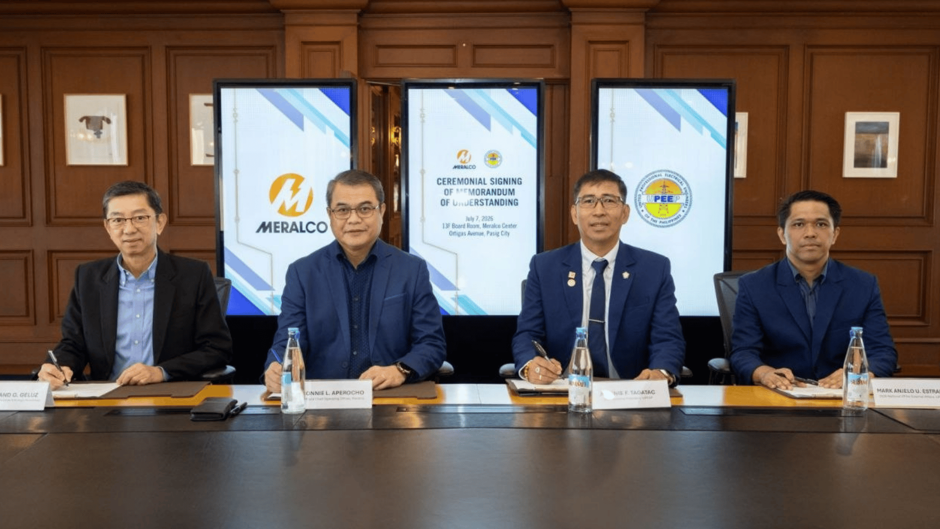 Meralco, UPEEP partner to build skills for solar, battery, nuclear energy