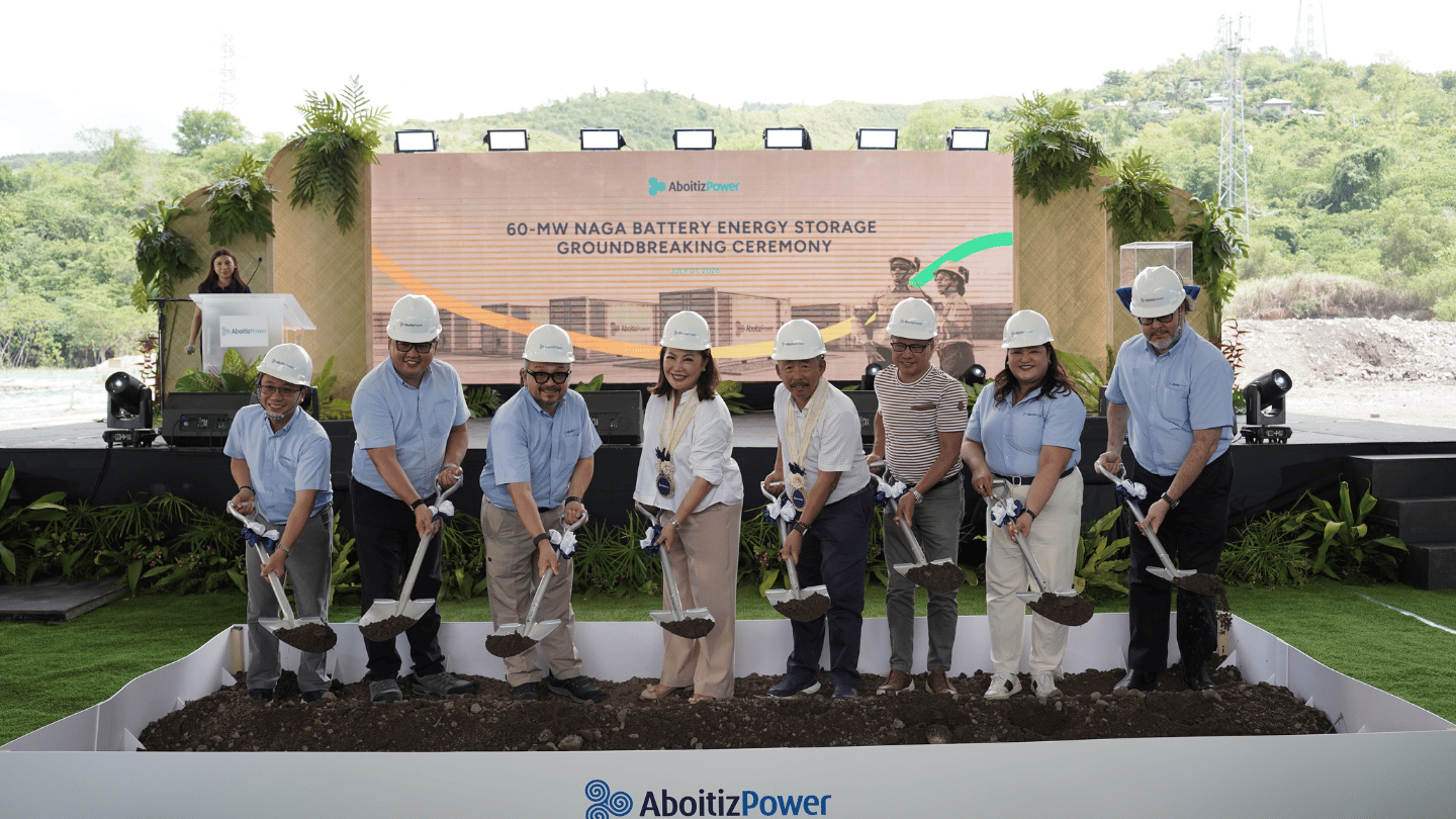 AboitizPower breaks ground on 60-MW Naga BESS in Cebu