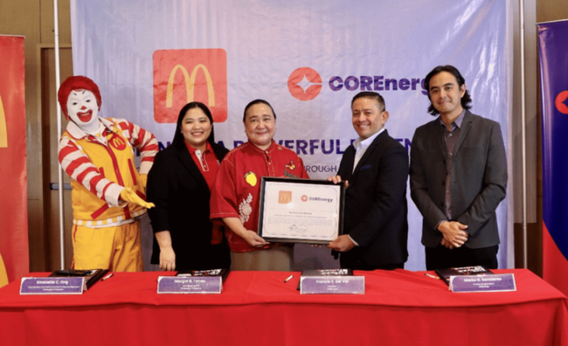 COREnergy to supply 36 McDonald’s stores under RAP, RCOA
