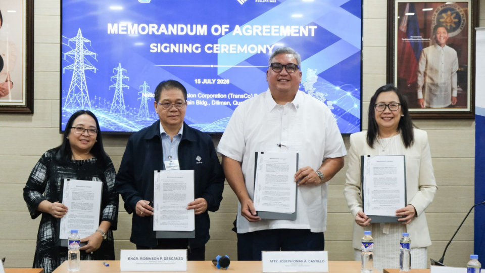 TransCo, IEMOP sign MOA on FIT-All, GEA-All fund administration