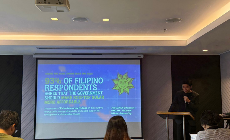Pulse Asia survey shows 93% of Filipinos see need for affordable rooftop solar